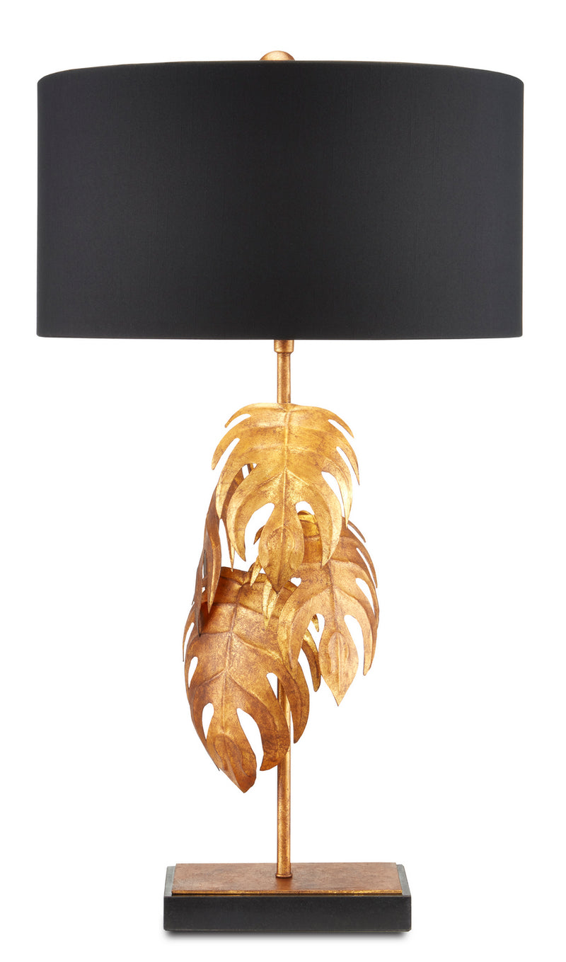 Currey and Company 6000-0773 One Light Table Lamp, Vintage Gold Finish-LightingWellCo