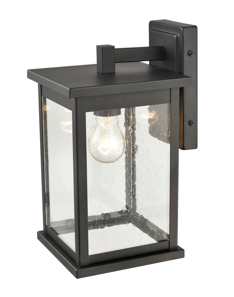 Millennium 4111-PBK One Light Outdoor Hanging Lantern, Powder Coat Black Finish-LightingWellCo