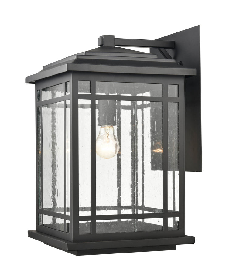 Millennium 4153-PBK One Light Outdoor Hanging Lantern, Powder Coat Black Finish-LightingWellCo