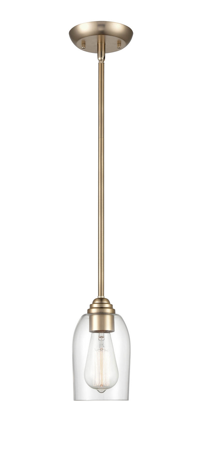 Millennium 4990-MG One Light Pendant, Modern Gold Finish-LightingWellCo