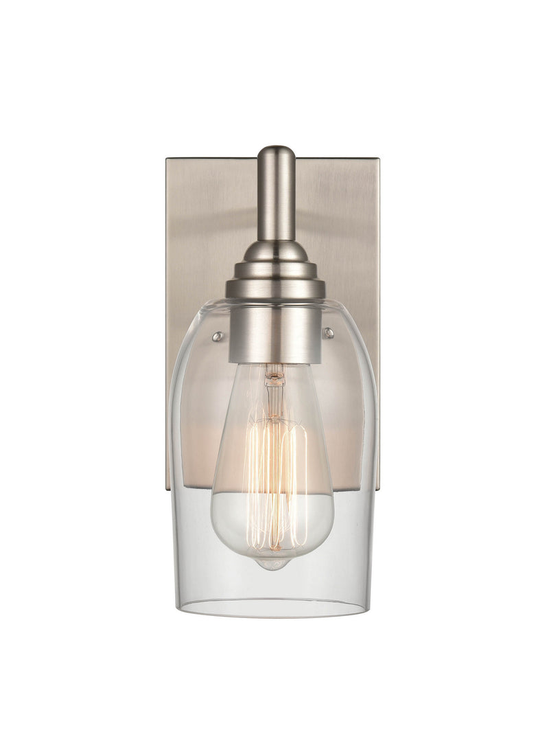 Millennium 4991-BN One Light Wall Sconce, Brushed Nickel Finish-LightingWellCo