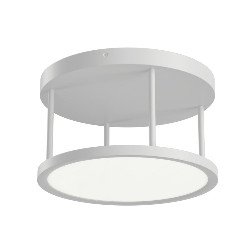 Kichler 84319WH LED Semi Flush Mount, White Finish-LightingWellCo