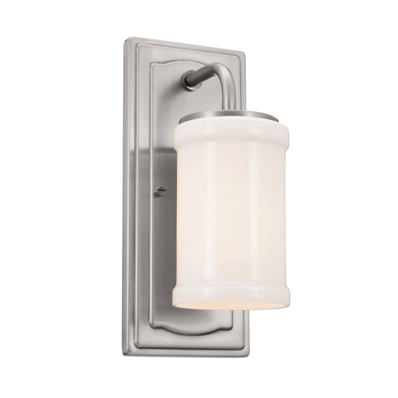 Kichler 52454CLP One Light Wall Sconce, Classic Pewter Finish-LightingWellCo