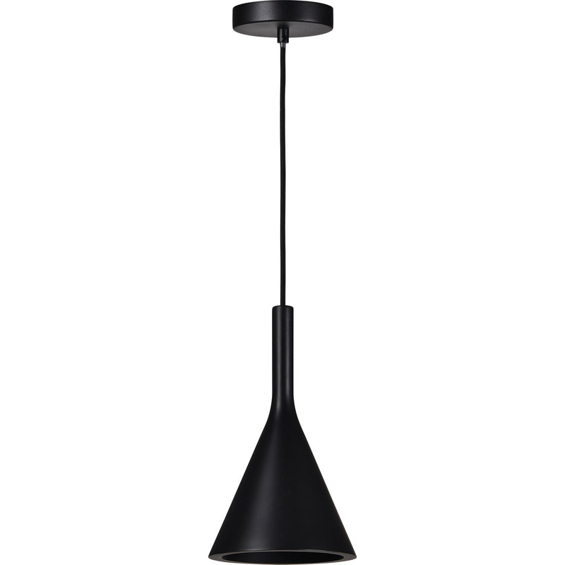 Renwil LPC4428 One Light Ceiling Fixture, Black Finish-LightingWellCo