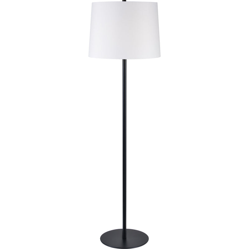 Renwil LPF3139 One Light Floor Lamp, Matte Black Finish-LightingWellCo