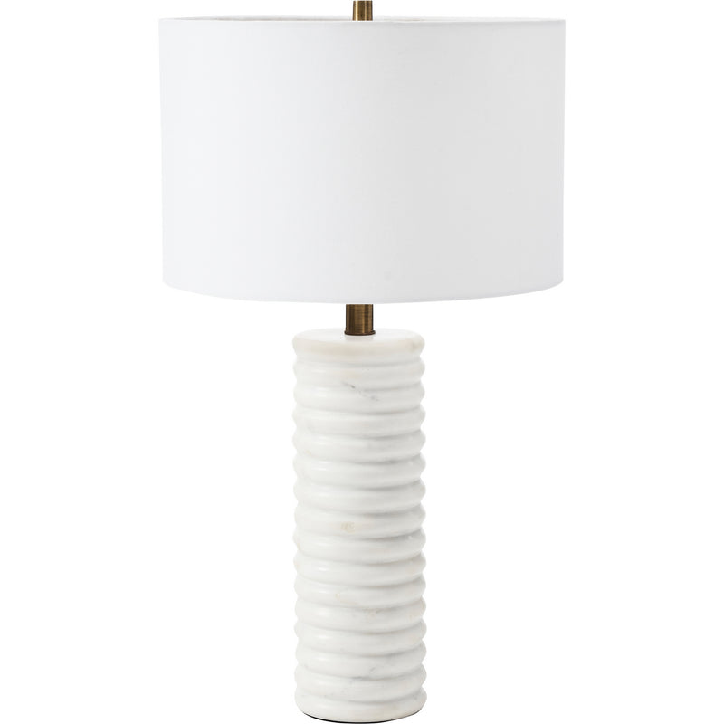 Renwil LPT1194 One Light Table Lamp, White Finish-LightingWellCo