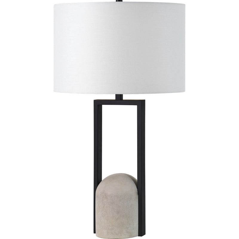Renwil LPT1231 One Light Table Lamp, Matte Black Finish-LightingWellCo
