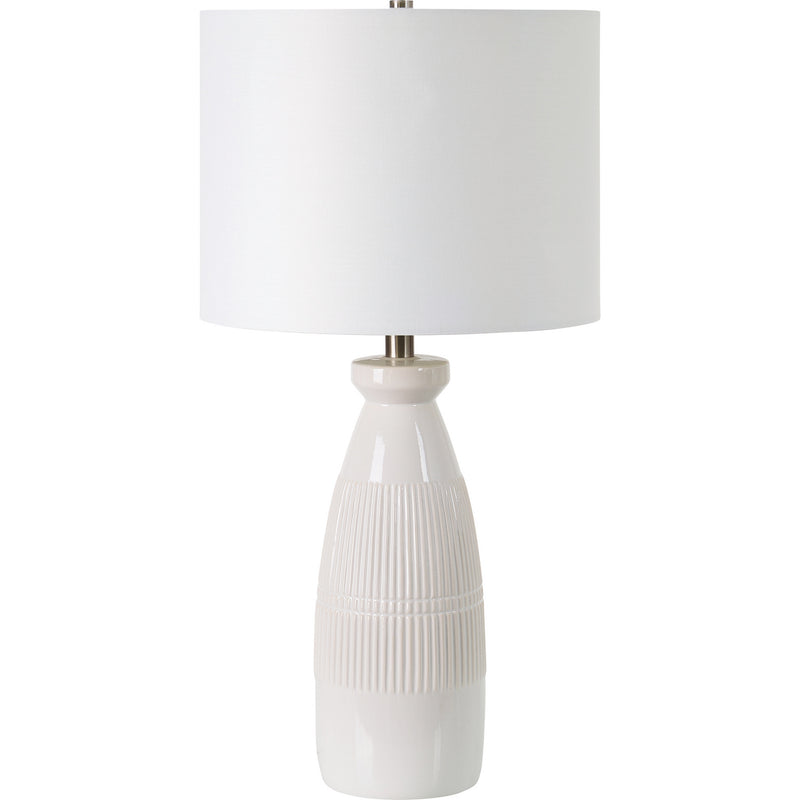 Renwil LPT1233 One Light Table Lamp, Off-White Finish-LightingWellCo