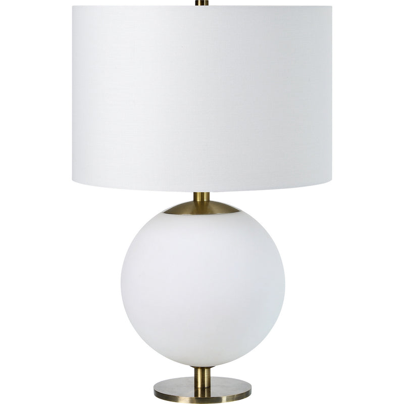 Renwil LPT1234 One Light Table Lamp, Etched White Finish-LightingWellCo