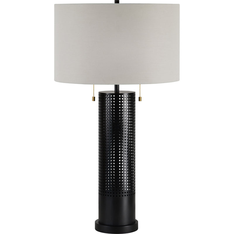 Renwil LPT1173 Two Light Table Lamp, Powder Coated Black,Powder Coated Black Finish-LightingWellCo