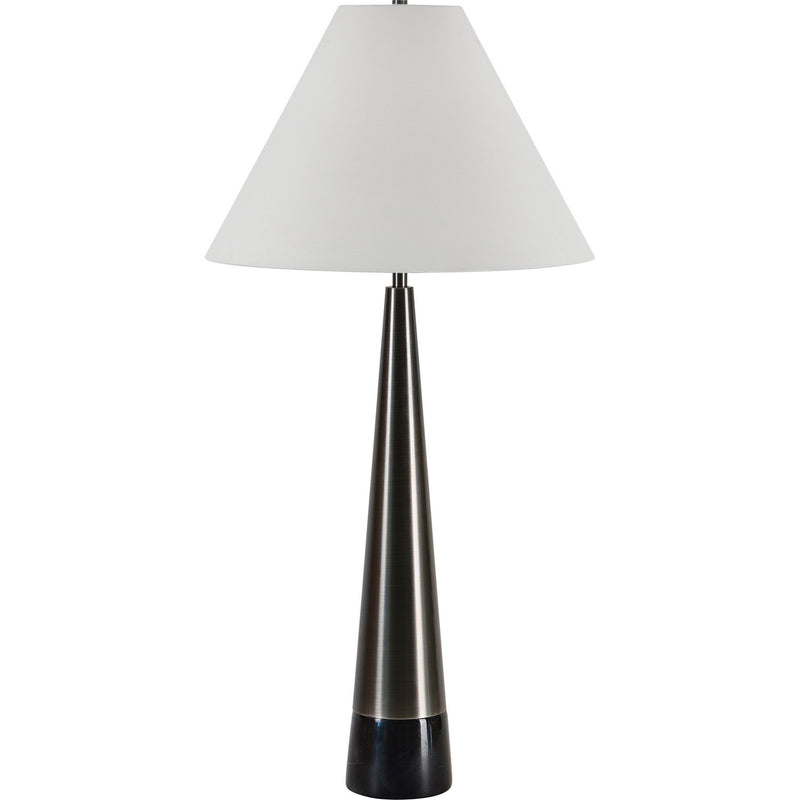 Renwil LPT1175 One Light Table Lamp, Natural Black,Plated Pewter Finish-LightingWellCo