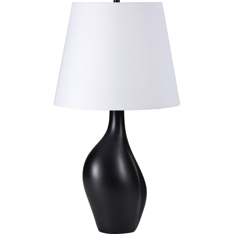 Renwil LPT1190 One Light Table Lamp, Painted Matte Black Finish-LightingWellCo
