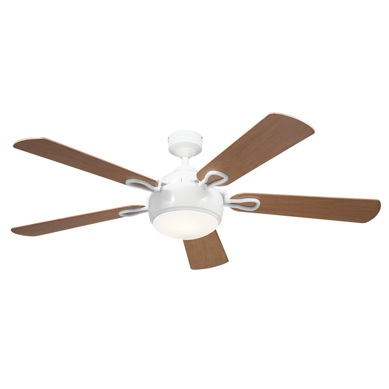 Kichler 300415WH 60``Ceiling Fan, White Finish-LightingWellCo