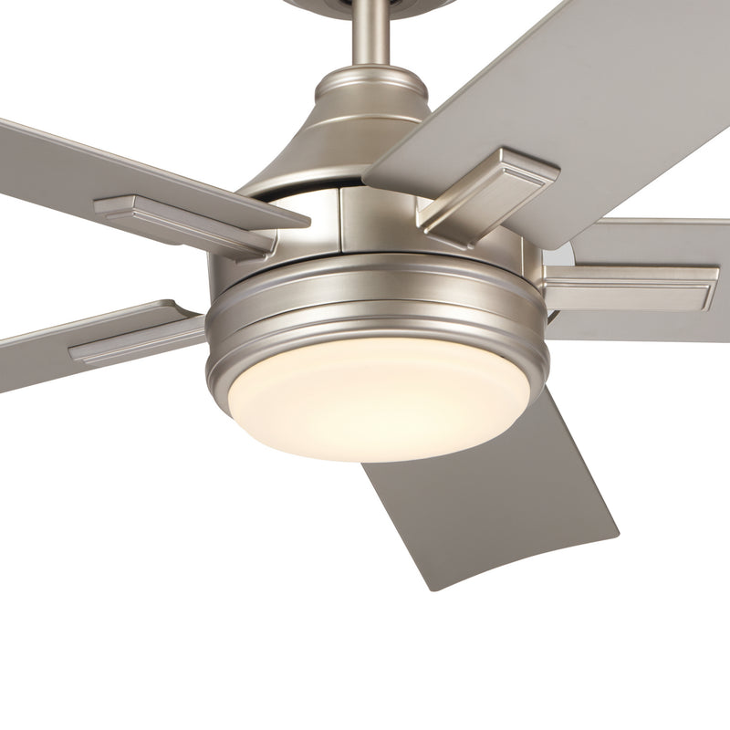 Kichler 310126NI 52``Ceiling Fan, Brushed Nickel Finish-LightingWellCo