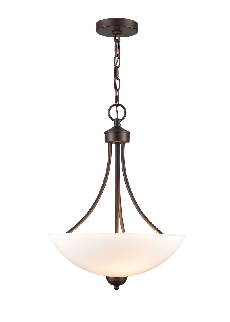 Millennium 9802-RBZ Two Light Pendant, Rubbed Bronze Finish-LightingWellCo