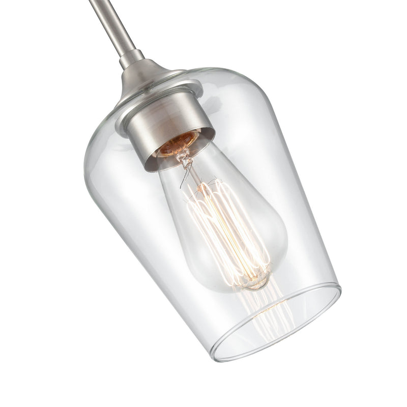 Millennium 9731-BN One Light Mini Pendant, Brushed Nickel Finish-LightingWellCo