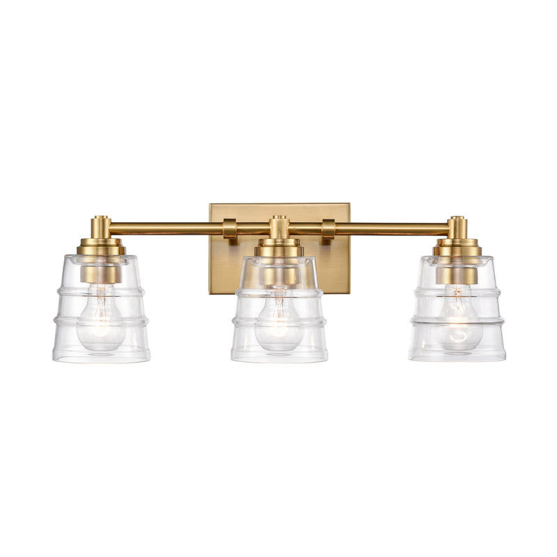 ELK Home 67972/3 Three Light Vanity, Satin Brass Finish-LightingWellCo