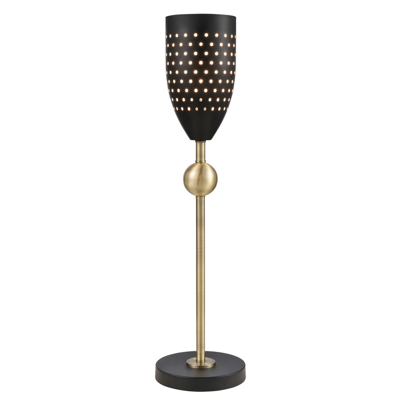 ELK Home H0019-8005 One Light Table Lamp, Antique Brass Finish-LightingWellCo