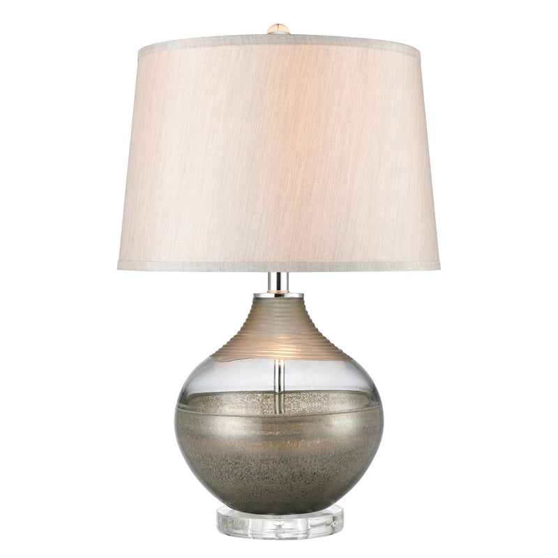 ELK Home H0019-8012 One Light Table Lamp, Taupe Finish-LightingWellCo
