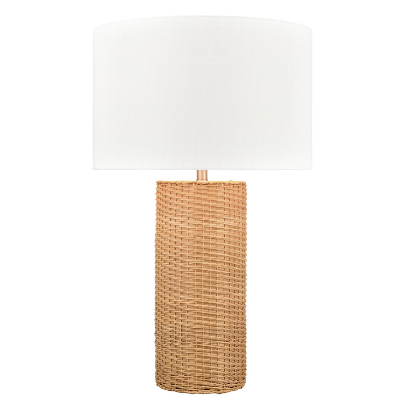 ELK Home H0019-8014 One Light Table Lamp, Natural Finish-LightingWellCo