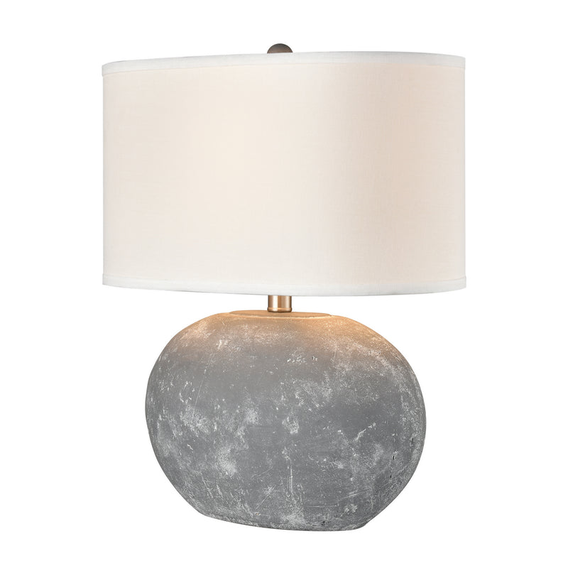 ELK Home H0019-8053 One Light Table Lamp, Concrete Finish-LightingWellCo