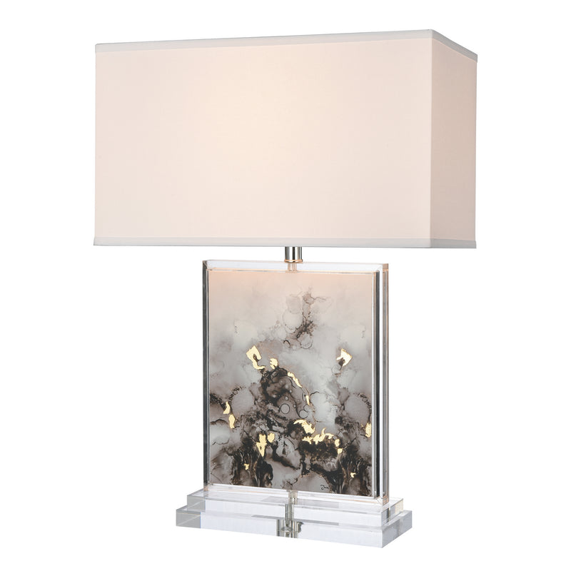ELK Home H0019-8066 One Light Table Lamp, Gray Finish-LightingWellCo