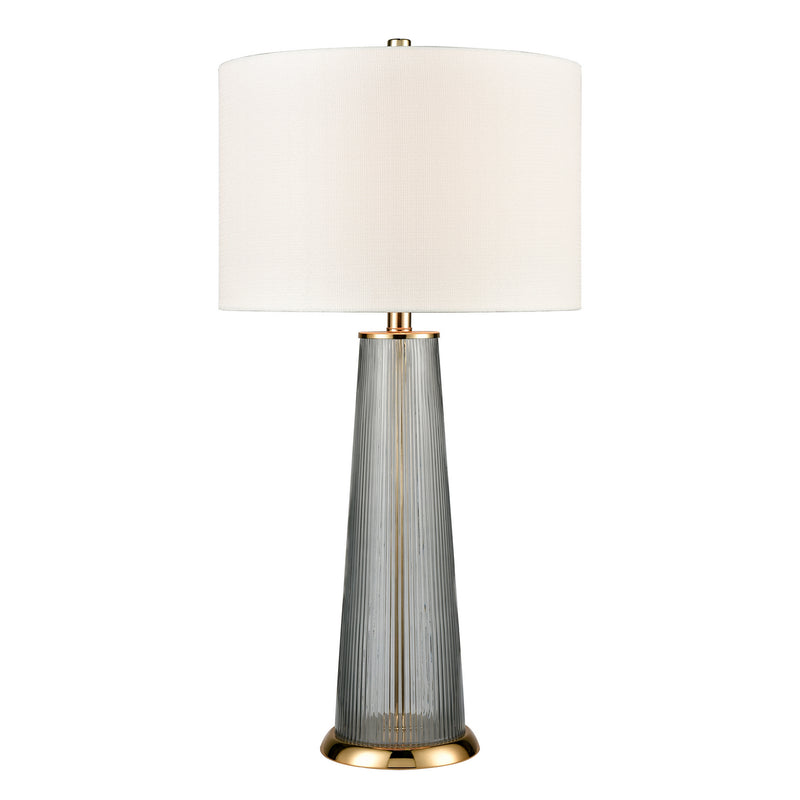 ELK Home H0019-8554 One Light Table Lamp, Blue Finish-LightingWellCo