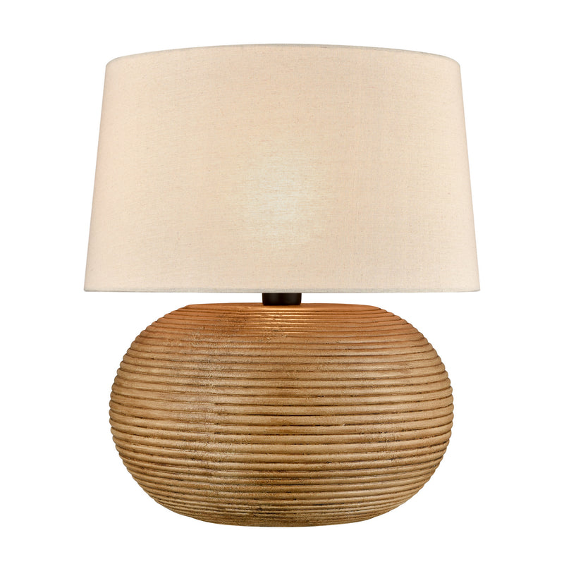 ELK Home H0019-8560 One Light Table Lamp, Natural Finish-LightingWellCo