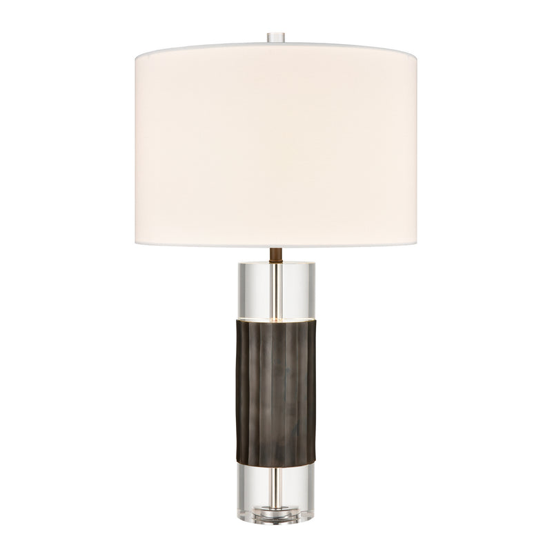 ELK Home H0019-9601 One Light Table Lamp, Black Finish-LightingWellCo