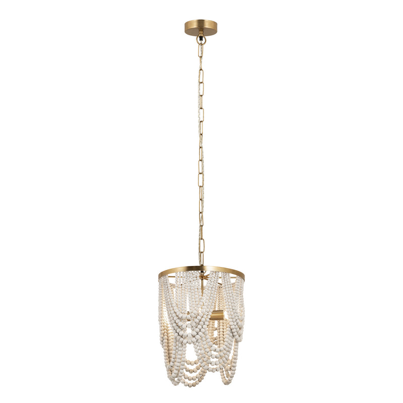 ELK Home H0808-7613 Four Light Pendant, White Finish-LightingWellCo