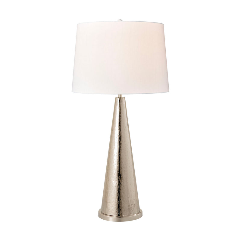 ELK Home H0809-7685 One Light Table Lamp, Polished Nickel Finish-LightingWellCo