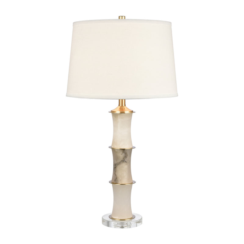 ELK Home H0019-9533 Table Lamp, White Finish-LightingWellCo