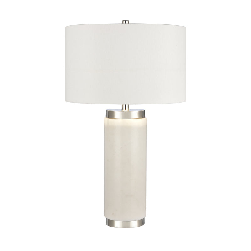 ELK Home H0019-9546 Table Lamp, White Finish-LightingWellCo