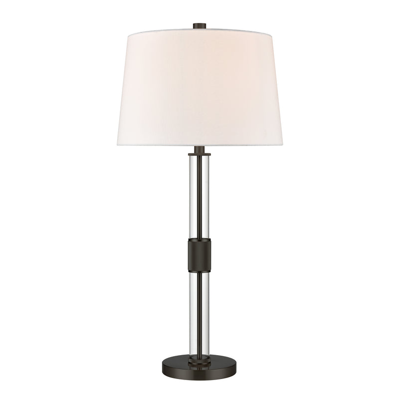 ELK Home H0019-9570B One Light Table Lamp, Black Finish-LightingWellCo