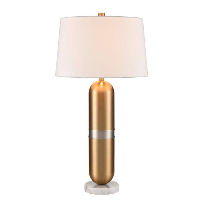 ELK Home H0019-9575 One Light Table Lamp, Aged Brass Finish-LightingWellCo