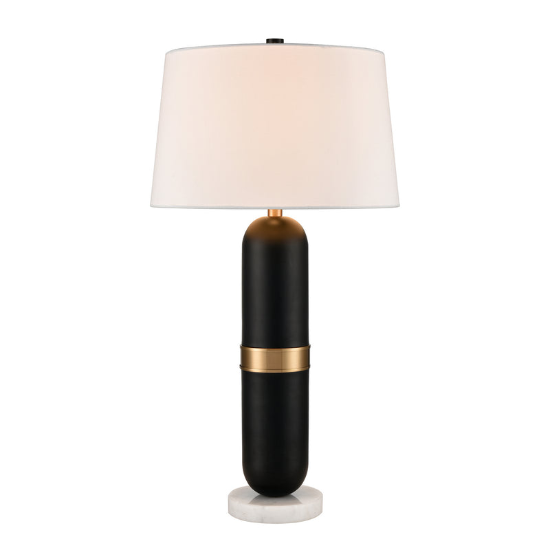 ELK Home H0019-9576 One Light Table Lamp, Matte Black Finish-LightingWellCo