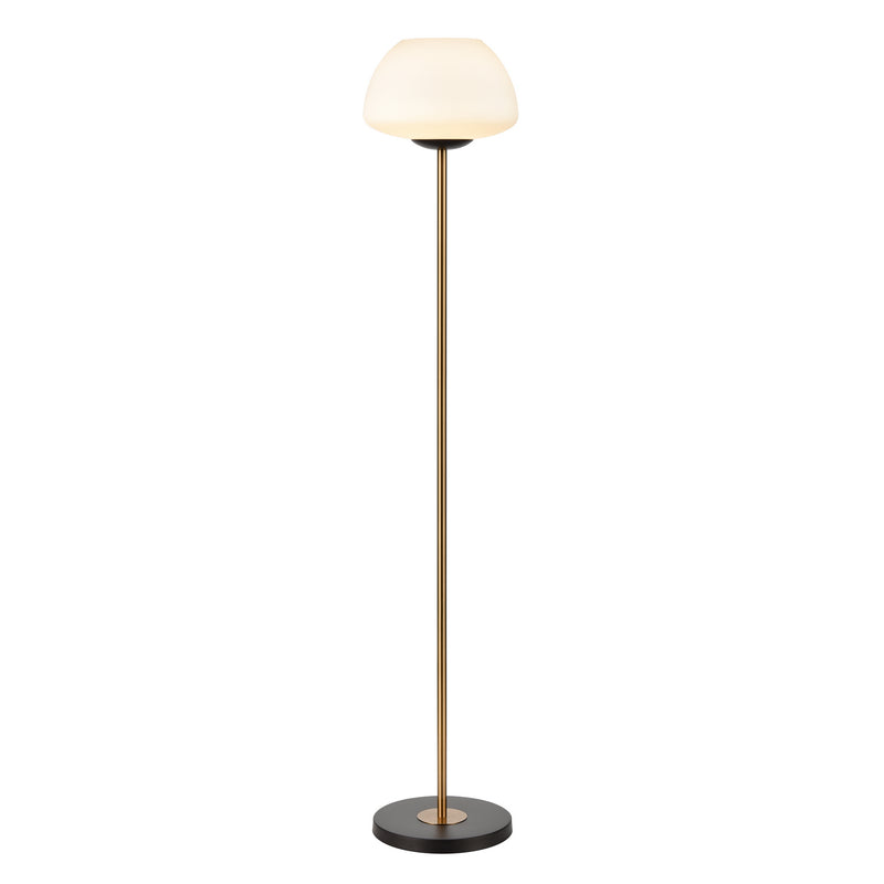 ELK Home H0019-9585 One Light Floor Lamp, Aged Brass Finish-LightingWellCo