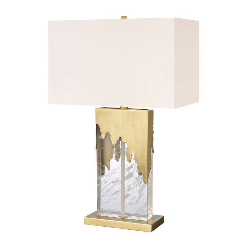 ELK Home H0019-9589 One Light Table Lamp, Clear Finish-LightingWellCo