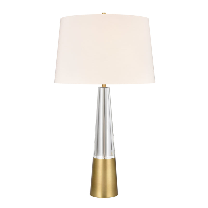 ELK Home H0019-9590 One Light Table Lamp, Clear Finish-LightingWellCo