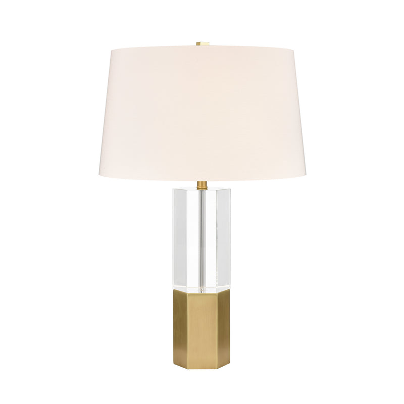 ELK Home H0019-9591 One Light Table Lamp, Clear Finish-LightingWellCo