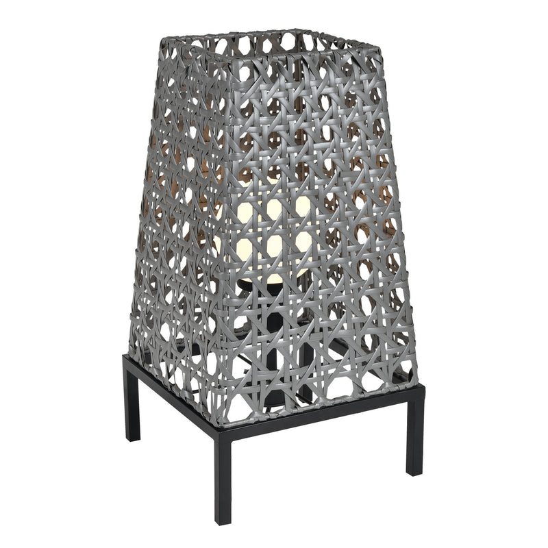 ELK Home H0019-8579 LED Outdoor Table Lamp, Gray Finish-LightingWellCo