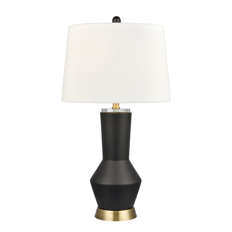 ELK Home H0019-9494 One Light Table Lamp, Matte Black Finish-LightingWellCo