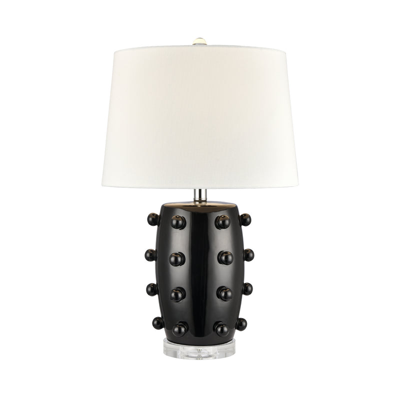ELK Home H0019-9500 One Light Table Lamp, Black Finish-LightingWellCo
