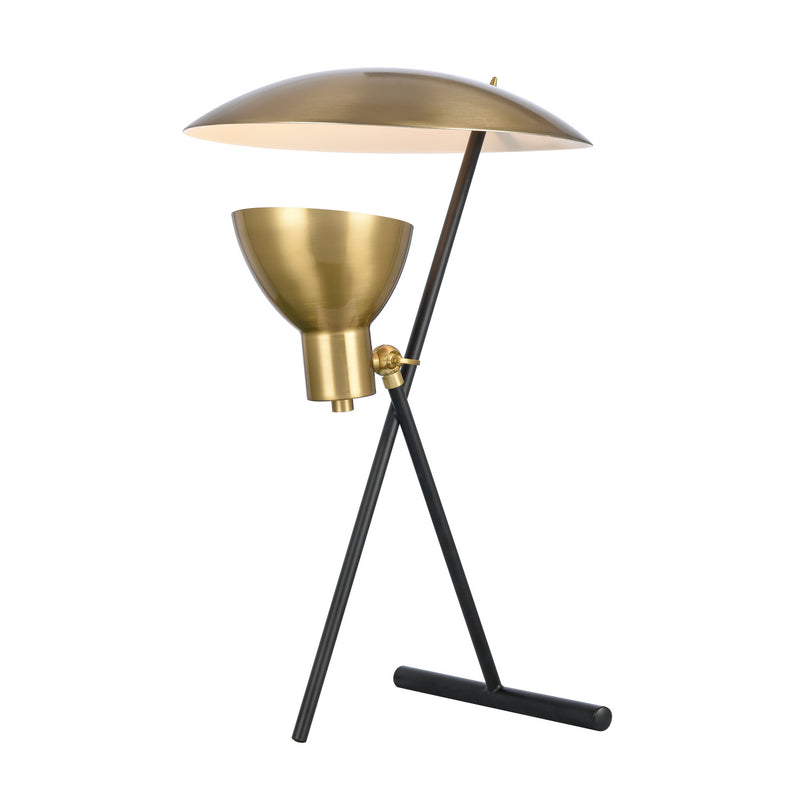 ELK Home H0019-9511 LED Desk Lamp, Satin Gold Finish-LightingWellCo