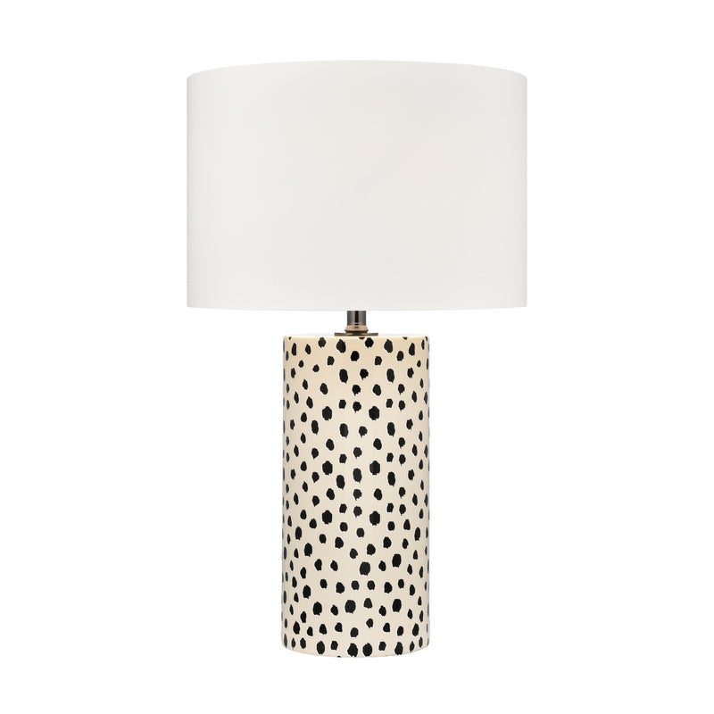 ELK Home H0019-9513 One Light Table Lamp, Cream Finish-LightingWellCo