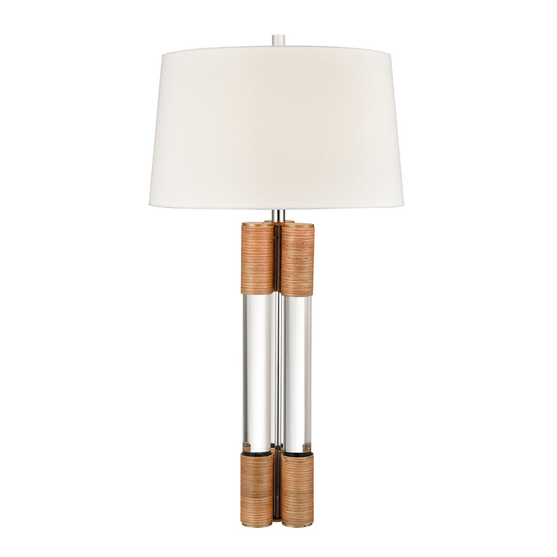 ELK Home H0019-9515 One Light Table Lamp, Clear Finish-LightingWellCo