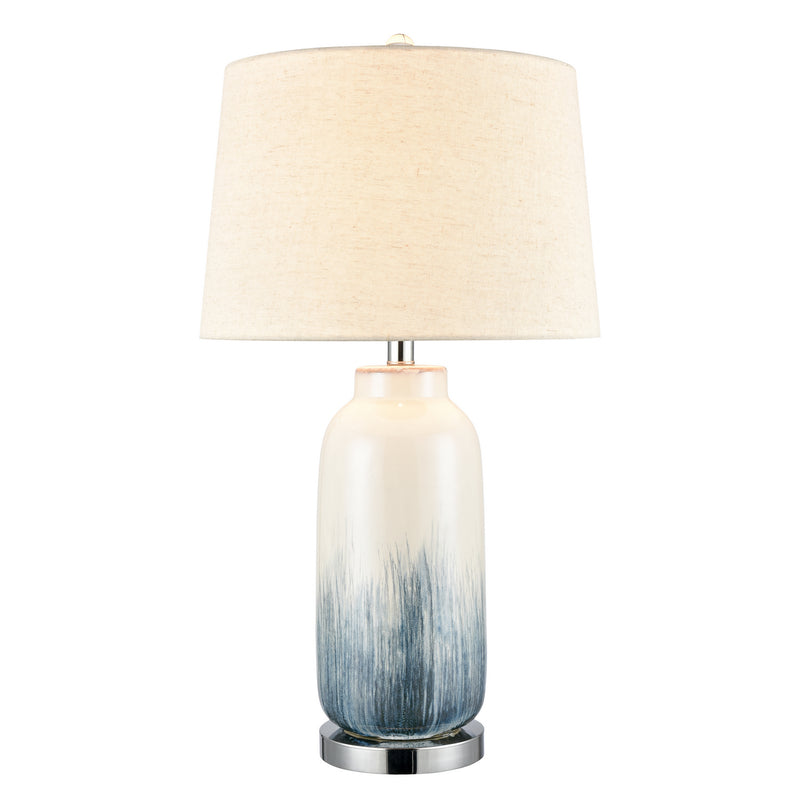 ELK Home S0019-8027 One Light Table Lamp, Blue Finish-LightingWellCo
