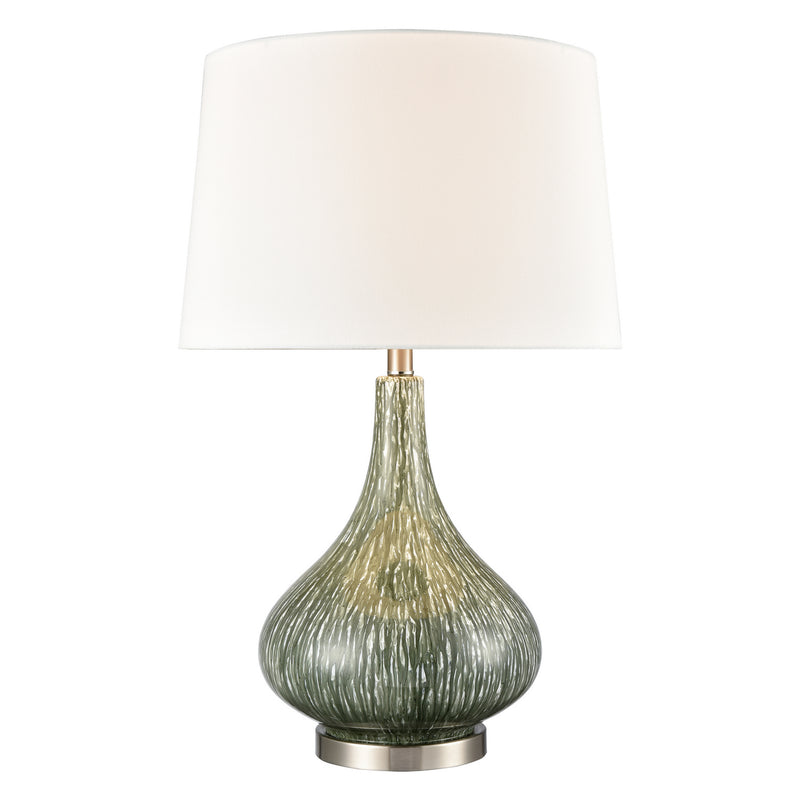 ELK Home S0019-8070 One Light Table Lamp, Green Finish-LightingWellCo
