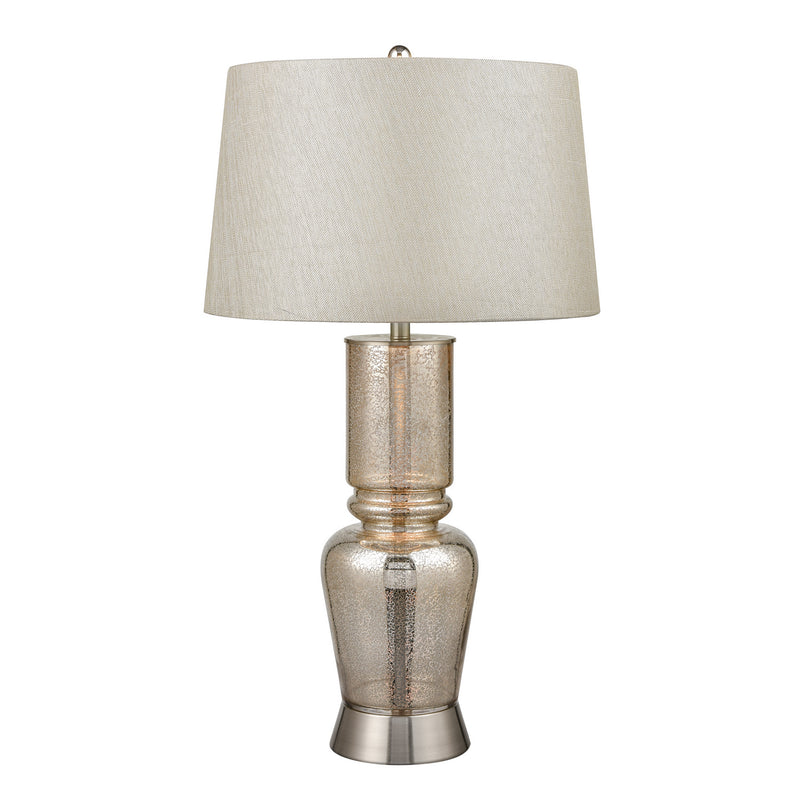 ELK Home S0019-9478 One Light Table Lamp, Silver Mercury Finish-LightingWellCo