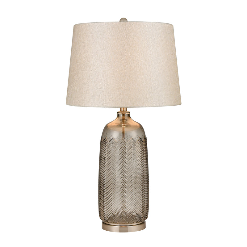 ELK Home S0019-9481 One Light Table Lamp, Smoke Gray Finish-LightingWellCo